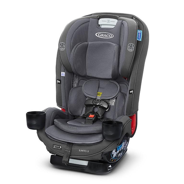 כיסא בטיחות GRACO צר במיוחד גרקו סלים פיט 3 אל אקס Graco SlimFit3™ LX 3-in-1