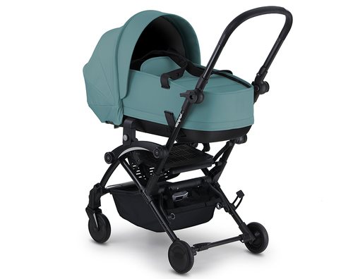 עגלתן באמפריידר דגם קונקט 3 .עגלה ועריסה. מבצע לזמן מוגבל!!! ידית חומה