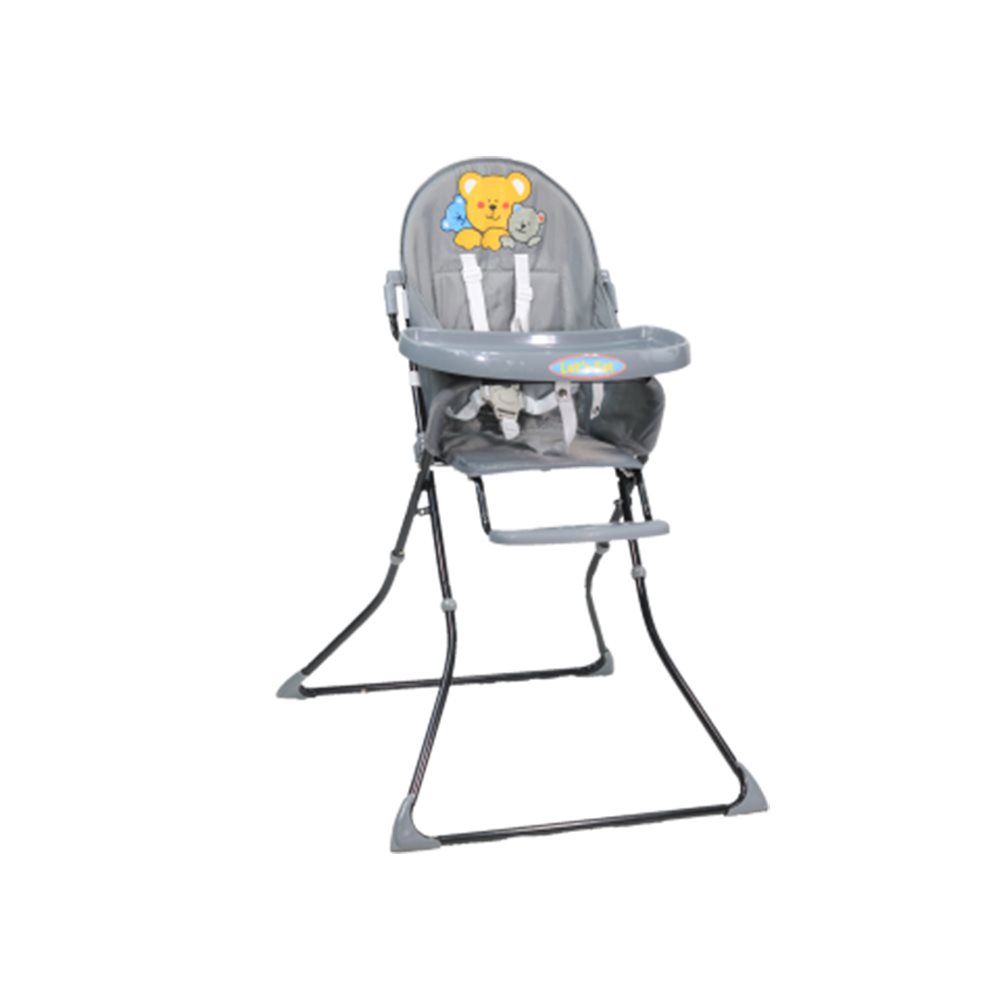 כיסא אוכל מתקפל LET';S SEAT מבית בייבי מישל צבע כחול או אפור