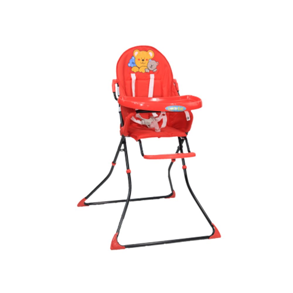 כיסא אוכל מתקפל LET';S SEAT מבית בייבי מישל צבע כחול או אפור