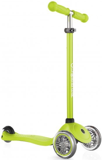 קורקינט Globber Primo - אדום ניאון עם תאורה בגלגלים