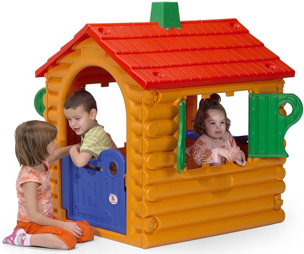 בית ילדים פלסטיק איכותי מנופח לילדים של החברה הספרדית INJUSA