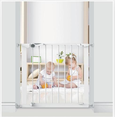 שער בטיחות איכותי ביותר לחץ ללא קדיחה איזי פיט + 3 הארכות 75-131 ס״מ במבינו