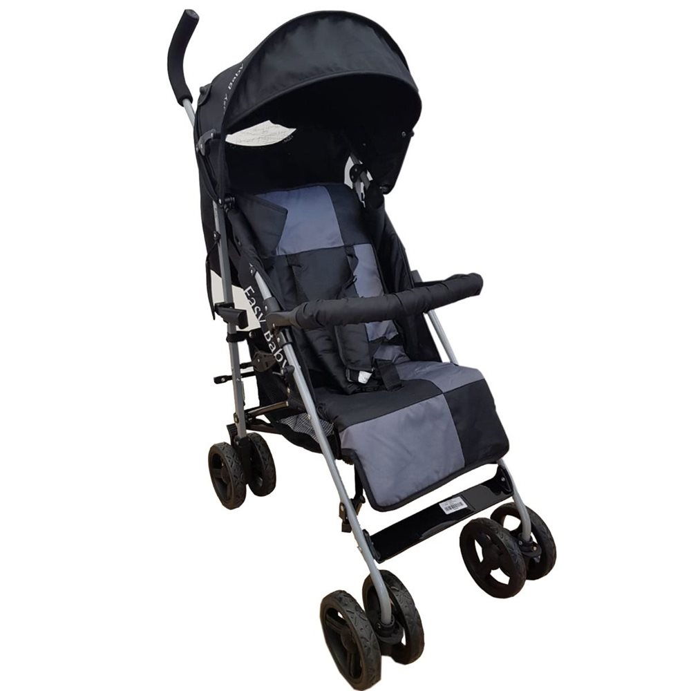 טיולון רמיני איזי בייבי easy baby טיולון קל משקל בעל קיפול מטרייה | 4 מצבי ישיבה | משענת רגליים מתכווננת ובולמי זעזועים