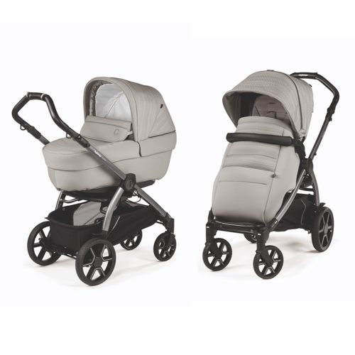 עגלת תינוק בוק 51 קלאס קומבו Book Class - אפור בהיר פג פרגו