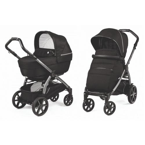 עגלת תינוק בוק 51 קלאס קומבו Book Class - שחור שיין פג פרגו