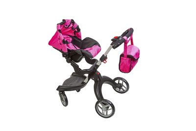 עגלת בובה בעיצוב של עגלת בובה המהממת סטוקי