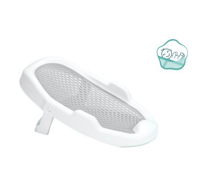 מושב אמבט מסיליקון לתינוק שנולד. מתאים לשימוש מגיל מ0-12 חודשים. מתקפל לאחסון
