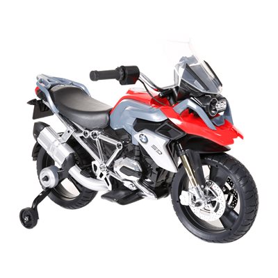 אופנוע במוו מקורי bmw מבית רולפליי 12v Rs 1200 עם גלגלי עזר שנה אחריות