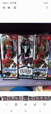 בובת SPIDERMAN המקורית במבחר דוגמאות