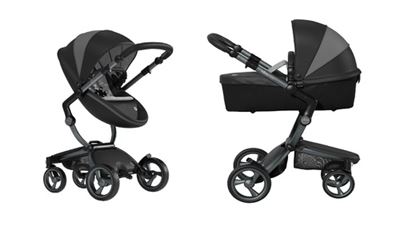 עגלת תינוק-טיולון עם עריסה Xari London Black מהדורה מיוחדת!