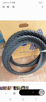 צמיג שטח רחב לאופניים חשמליים 20/4