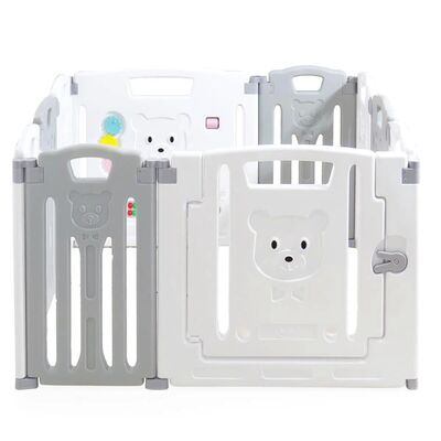 גדר בטיחות עם שער ובנוסף שטיח פעילות תואם למידות בעובי 5 ס"מ מבית טוויגי