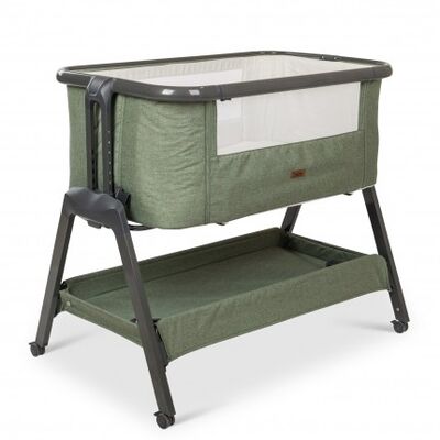 עריסה נצמדת דגם לילי צבע ירוק