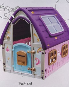 בית ילדים קסום דגם חד קרן . הבית הכי יפה שכל ילדה היתה רוצה!