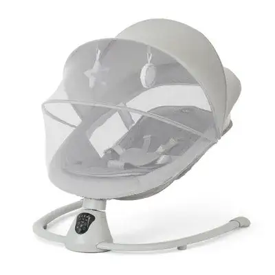 טרמפולינה חשמלית מרבל ביי מסגרת אפורה – Marble Bay™ 2 in 1