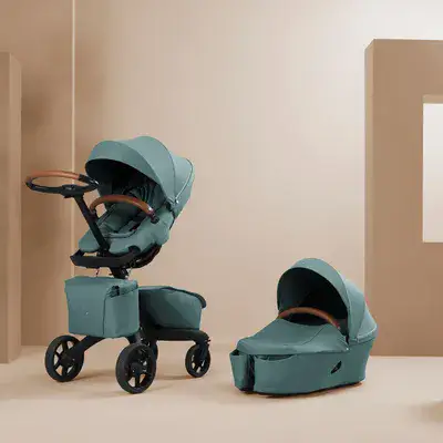 עגלת אקספלורי דגם ספורט V6 עגלת הדגל של סטוקי STOKKE !!! צבע חדש