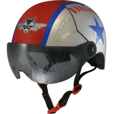 קסדת ילדים בעיצוב 3D עם פתחי אוורור לגיל 5+ - טופ גאן Raskullz