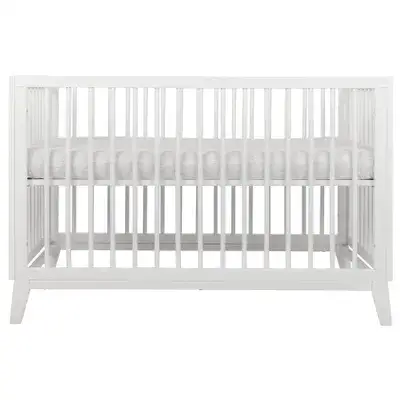 מיטה תינוק וויני לבן חומר גלם: עץ בוק מלא