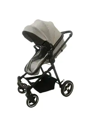 עגלה דו תכליתית מבית אינפנטי דגם רומא העגלה 2ב1 בחלק אחד, אמבטיה וטיולון מתאים מלידה ועד 22 ק”ג.