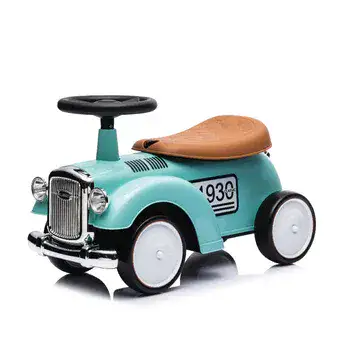 בימבה בסגנון רטרו בעיצוב וינטג' עם פינות מעוגלות לבטיחות הפעוטות