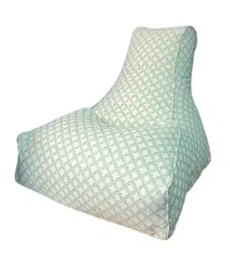 פוף גינה מפנק דגם מנטה מדוגם