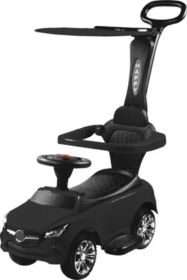 בימבה ג'יפ עם גגון ומוט להורה - Baby Ride On Car בצבע לבן או שחור לבחירה!! כולל תא פנימי ועוד!!!