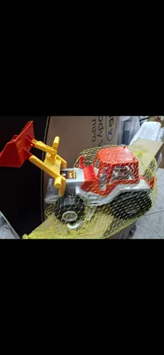 טרקטור שופל באורך של 30 ס"מ עם כף קדמית