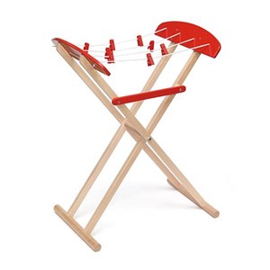 תולים כביסה?? רוצים להעסיק גם את הילד\ה בזמן הזה?? מתלה כביסה מעץ מלא לילדים מבית VIGA