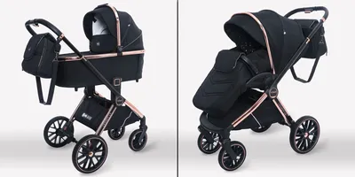 חדש!!!עגלת תינוק מפוארת משולבת כולל אמבטיה וטיולון דגם Legacy LX אינפנטי | Infanti