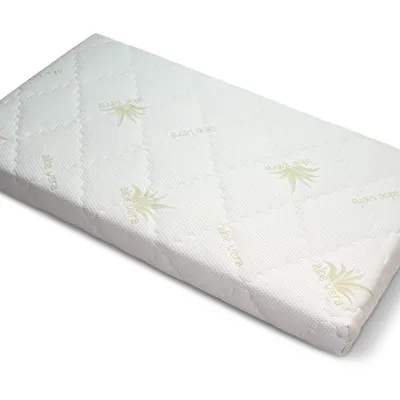 מזרן אלוורה מפנק לתינוק בד נושם אנטי בקטיריאלי ואני אלרגיני בעובי 10 ס"מ