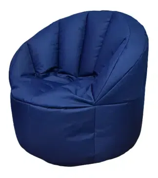 פוף מניפה כחול