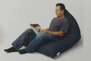 פוף פירמידה מבד ג'ינס פוף פירמידה מבד גינס