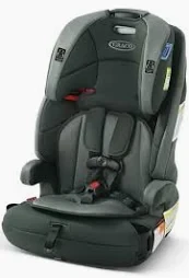 בוסטר רצועות טרנזישיין - Tranzitions מבית האיכות גראקו - GRACO בעל 9 מצבי גובה לגב הילד .בצבע אפור שחור