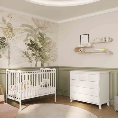 חדר לתינוק ווגאס- טריקה שקטה העיצוב המושלם. שידה גודל 120 ס"מ