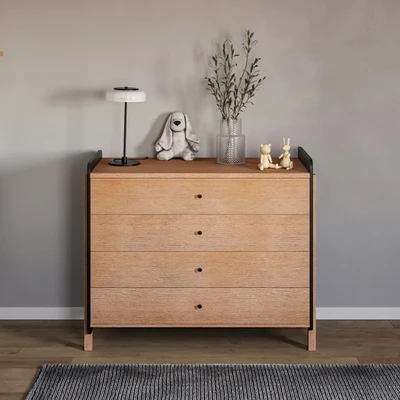 שידה מונאקו רוחב 120 ס"מ מסילות נסתרות אוטומטיות