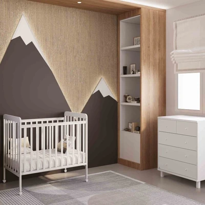 חדר דור לבן- צפי חזרה למלאי אמצע יולי מיטה גודל מטר ושידה רוחב 80 ס"מ