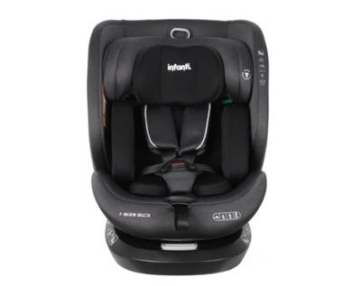 כיסא בטיחות i-TURN 360 R129 מסתובב / שחור לילה