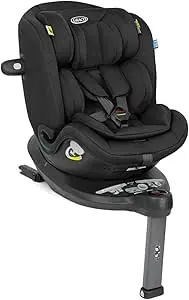 כסא בטיחות מסתובב מלידה ועד גובה 125 סמ דגם Turn2Me Grow i-Size R129 Graco מתאים מלידה