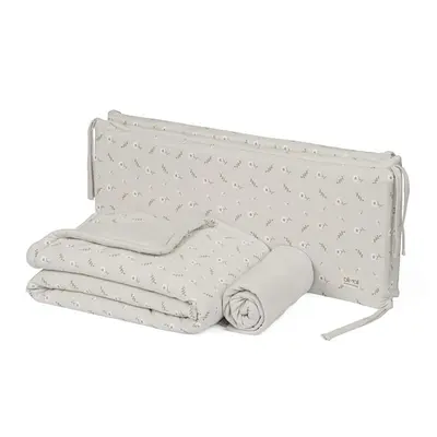סט מצעים למיטת תינוק ליין גינה אורבנית – Baby Bed Set אולימולי Olimoli אפור