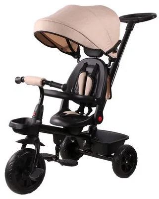 תלת אופן 3 ב 1 דגם RIDER עם כיסא נשכב ומסתובב 360 וגלגלי EVA - במגוון צבעים