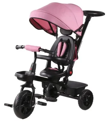 תלת אופן 3 ב 1 דגם RIDER עם כיסא נשכב ומסתובב 360 וגלגלי EVA - במגוון צבעים