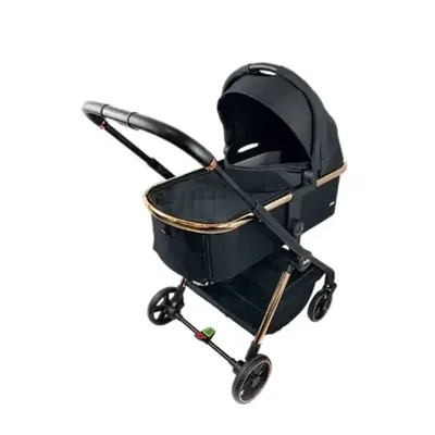 עגלת תינוק מילה רוזגולד mila rose gold Easy baby ללא כיסוי רגליים לאמבטיה!