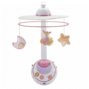 מובייל מוזיקלי Chicco דגם Magic Star מג'יק סטאר