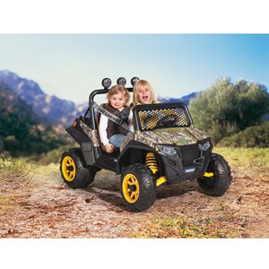פולאריס ריינג'ר 900 RZR דגם צבאי מבית PEG PEREGO רכב שטח מטורף 12V וכעת במחיר מעולה של 2490 ש"ח