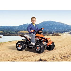 טרקטורון 12V דגם קורל מבית PEG PEREGO איכותי ובטיחותי במיוחד!