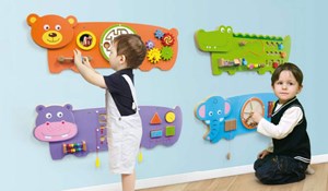לוחות קיר לחדרי שינה ולגני ילדים במגוון צורות של בע''ח וצבעים!! מפתח יכולות קוגנטיביות ושעות של משחק!!!