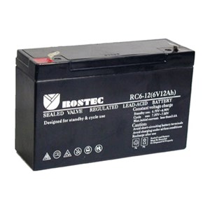 מצבר 6 וולט ו-14 אמפר 6 VOLT BATTERY 14 Aמתאימה לממונעים .זמן שימוש ארוך במיוחד