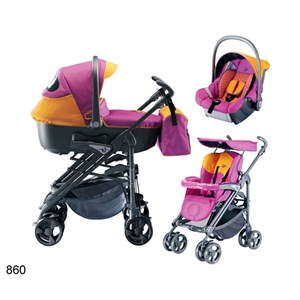 הדיל היומי: שיא האיכות והנוחות! עגלת תינוק דגם Synchro Multisport מבית המותג האיטלקי NEONATO מבית Cam הכוללת אמבטיה, וטיולון