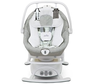 !! נדנדה 2 ב-1 דגם SANSA מבית JOIE בעל מושב נשלף!! עם מערכת שמע של קולות טבע ושירי ערש!!